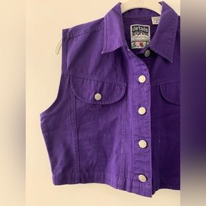 LOWEST PRICE! Cropped Vintage 90s Details Express Vest